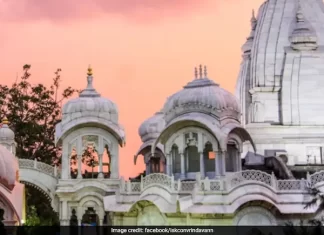 मथुरा इस्कॉन मंदिर में घोटाला, दान के रुपये लेकर भागा कर्मचारी..