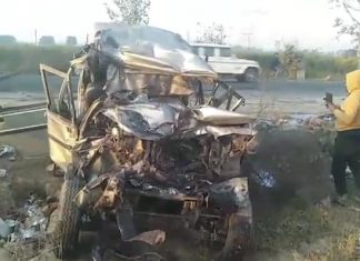 प्रयागराज: आधी नींद में थे लोग, तेज रफ्तार ने निगल ली 10 जिंदगियां, सड़क पर मची चीख-पुकार