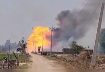 UP : बरेली में LPG से भरे ट्रक में लगी आग, एक बाद एक धमाके से दहला इलाका