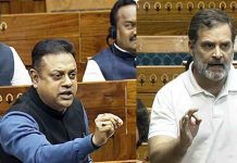 राहुल पर पात्रा की टिप्पणी को लेकर लोकसभा में हंगामा, बाद में BJP सांसद ने अपने शब्द वापस लिए