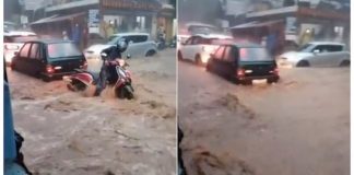 स्कूटी के साथ बह गया सवार, गोवा में बारिश से हाहाकार, मुंबई भी अलर्ट पर