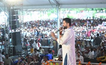 नीतीश कुमार के गढ़ नालंदा में चिराग पासवान ने किया शक्ति प्रदर्शन, चुन-चुनकर साधे निशाने