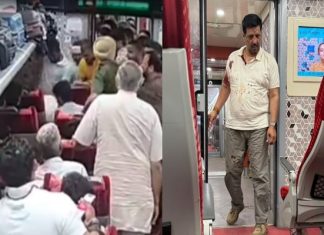 वंदे भारत ट्रेन में सीट नहीं बदलने पर यात्री को जमकर पीटा, अब BJP ने विधायक को भेजा कारण बताओ नोटिस