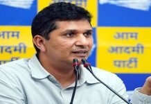दिल्ली में बीजेपी के चारों इंजन फेल, पांच महीने में साफ पानी तक नहीं दे पाए- सौरभ भारद्वाज