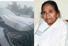 यूपी के हापुड़ में मंत्री के काफिले की गाड़ियां टकराईं, माध्यमिक शिक्षा मंत्री गुलाब देवी घायल, वीडियो आया सामने