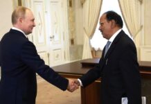 अजीत डोभाल से मिले राष्ट्रपति पुतिन, भारत-रूस संबंधों पर की बात