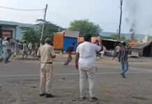 राजस्थान- हरियाणा बॉर्डर पर दो समुदायों के बीच हिंसक झड़प, कई वाहन जलाए गए, भारी पुलिस तैनात