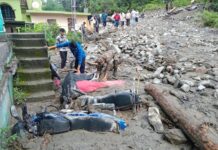 धराली के बाद अब थराली में आसमान से बरसी आफत, बादल फटने से मची भारी तबाही, दो लोग लापता