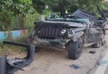 गुरुग्राम में रफ्तार का कहर! हाईवे के पास पलटी थार, मौके पर ही 5 की मौत, पढ़ें कैसे हुआ हादसा