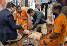 विश्व हृदय दिवस: मुंबई एयरपोर्ट की मेडिकल टीम ने यात्रियों को दी लाइफ सेविंग स्किल्स की ट्रेनिंग