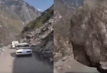 जब चलती कार को छूकर गुजर गई मौत… हिमाचल में लैंडस्लाइड का ये वीडियो देख दिल थाम लेंगे