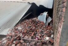 एटा में पटाखों की दुकान में भीषण विस्फोट, एक की मौत, दूसरा गंभीर रूप से घायल