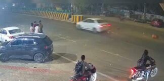 मेरठ में हाई स्पीड कार का कहर, डिलवरी बॉय को मारी टक्कर, फिर घसीटते ले गई…