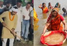 मुस्लिम विधायक ने उठाई कुदाल और बनाने लगे छठ घाट… मुजफ्फरपुर में आस्था के अद्भुत रंग
