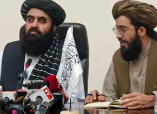 अफगानिस्तान की तालिबान सरकार के विदेश मंत्री अमीर खान मुत्तकी की प्रेस कांफ्रेंस में महिला पत्रकारों पर लगा बैन