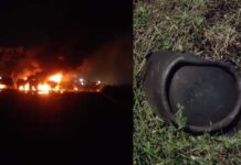 जयपुर-अजमेर हाइवे पर गैस से भरा टैंकर पलटा, एक के बाद एक धमाकों का सिलसिला जारी