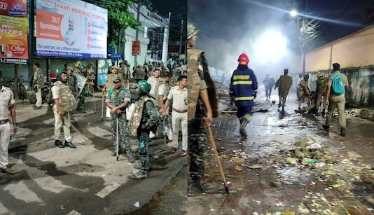 कटक में बवाल – दुर्गा विसर्जन के दौरान दो गुटों की झड़प, इंटरनेट बंद, कर्फ्यू