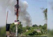 यूपी के फतेहपुर में सिगरेट से निकली चिंगारी ने पटाखों के बाजार किया खाक, आग से 3 करोड़ से अधिक का नुकसान