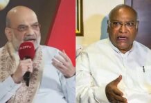 खरगे की RSS पर बैन की मांग पर अमित शाह बोले- वो दिन कभी नहीं आएगा