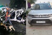 दिल्ली धमाका मामला: J&K पुलिस अल-फलाह यूनिवर्सिटी धौज में एक संदिग्ध ब्रेजा कार की कर रही है जांच