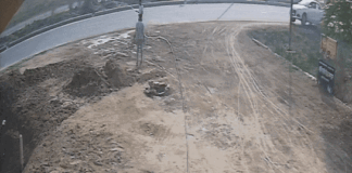 तेज रफ्तार कार से टकराकर 30 मीटर दूर उछला शख्स, देखें खौफनाक