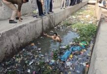मेरठ में बच्चे को खोजने के लिए नाले में कूदे इंस्पेक्टर, मगर रेस्क्यू रहा बेनतीजा