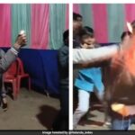 रील के लिए मौत से खेला, आग उगलने का स्टंट करते हुए बच्चे का चेहरा झुलसा