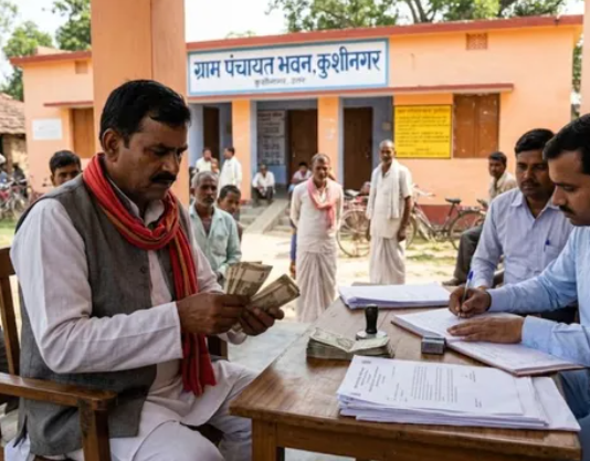 कुशीनगर में ग्राम प्रधान से 23 हजार की रिकवरी के आदेश, पंचायत भवन की मरम्मत के नाम पर निकाल ली थी रकम