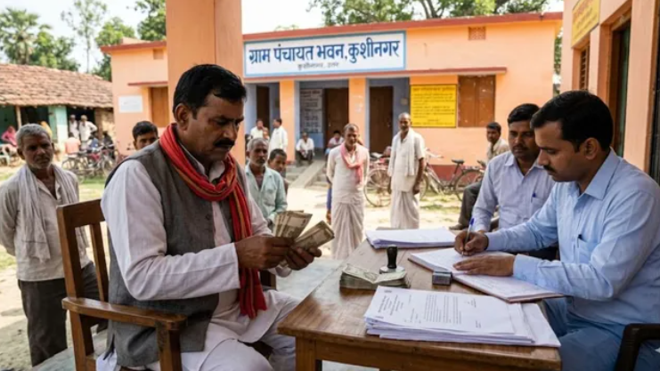 कुशीनगर में ग्राम प्रधान से 23 हजार की रिकवरी के आदेश, पंचायत भवन की मरम्मत के नाम पर निकाल ली थी रकम