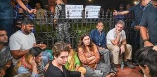 अंकिता के परिवार से इंडिया गेट जाकर मिले राहुल-प्रियंका, दुष्यंत गौतम को राज्यपाल बनाने का विरोध