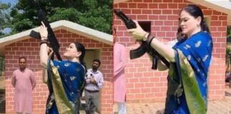 IPS अंकिता शर्मा को AK-47 से फायर पर नोटिस, पुलिस मुख्यालय ने मांगा स्पष्टीकरण, विजयदशमी का VIDEO हुआ वायरल